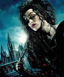 Harry Potter Bellatrix paint by number