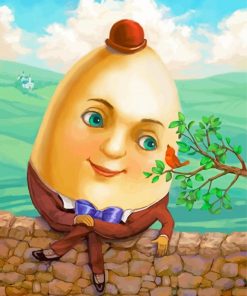 Humpty Dumpty paint by number