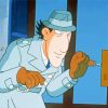 Inspector Gadget paint by number