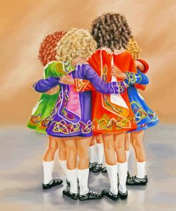 Irish Dance paint by number