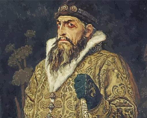 Ivan The Terrible paint by number