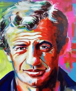 Jean Paul Belmondo Art paint by number