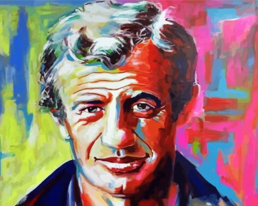 Jean Paul Belmondo Art paint by number