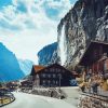 Lauterbrunnen Village paint by number