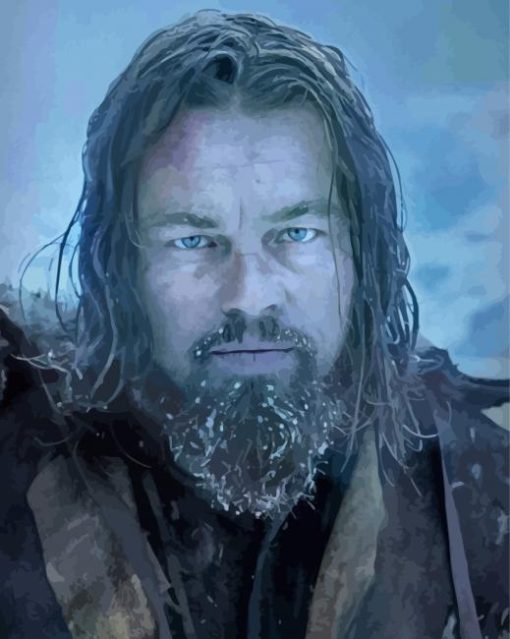 Leonardo Dicaprio Revenant paint by number