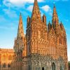 Lichfield Cathedral paint by number