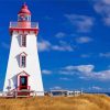 Lighthouse PEI paint by number