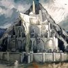 Lord Of The Rings Minas Tirith paint by number