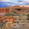 New Mexico Homes At Sunset paint by number