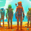 No Mans Sky Characters paint by number