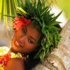 Polynesian Woman Paint by number