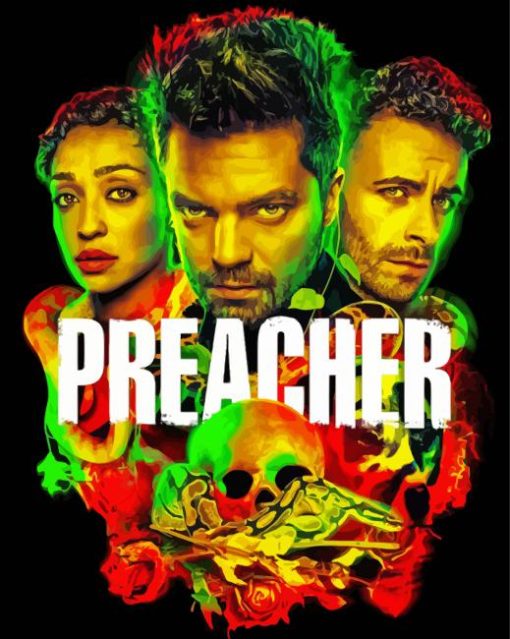 Preacher Serie Poster paint by number