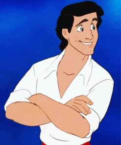 Prince Eric Disney paint by number