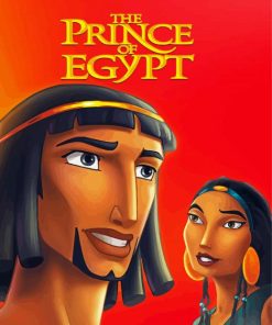 Prince Of Egypt paint by number