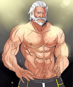 Reinhardt Overwatch Paint by number