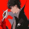 Ren Amamya Joker Persona 5 paint by number