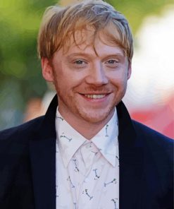 Rupert Grint Actor paint by number