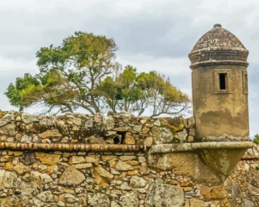 São José Da Ponta Grossa Fortress Florianopolis Paint by number