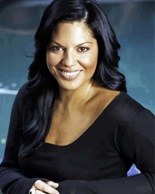 Sara Ramirez Actress paint by number