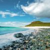 Scotland Coral Beach paint by number