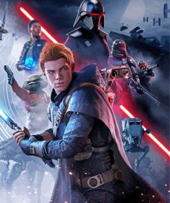 Star Wars Jedi Fallen Order paint by number