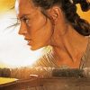 Star Wars Rey paint by number