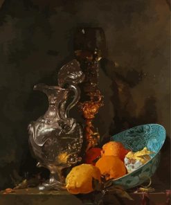 Still Life With A Silver Jug Paint by number