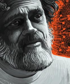 Terence McKenna Art Paint by number