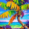 Tropical Trees Paint by number