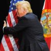 Trump And Flag Patriotic Art paint by number