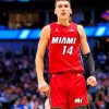 Tyler Herro Miami Heats Player Paint by number