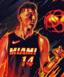 Tyler Herro Art paint by number