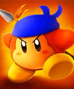 Waddle Dee Kirby Game paint by number