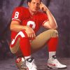 Young Steve Young paint by number