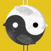 Aesthetic Birds Yin Yang paint by number