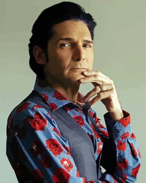 Aesthetic Corey Feldman paint by number