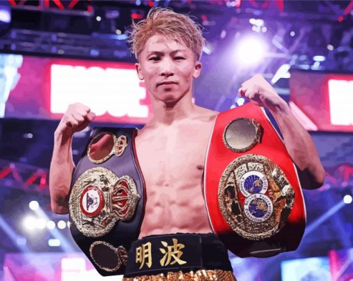 Aesthetic Naoya Inoue paint by number