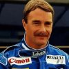 Aesthetic Nigel Mansell Paint by number