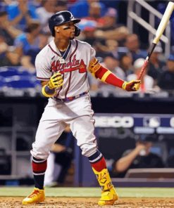 Aesthetic Ronald Acuna Jr Paint by number