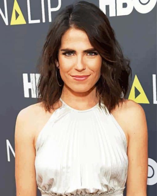 Aesthetic Karla Souza paint by number