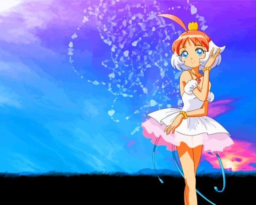 Anime Princess Tutu paint by number