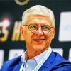 Arsene Wenger Smiling paint by number