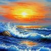 Beautiful Ocean Paradise Art Paint by number