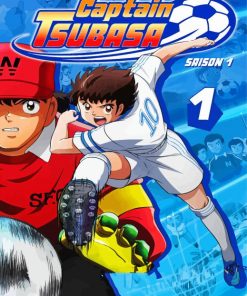 Captain Tsubasa Anime paint by number