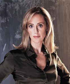 Cool Kim Raver paint by number