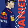 Daniel Ricciardo paint by number