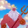 Father King Triton Disney paint by number