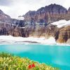 Glacier Montana paint by number