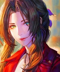 Gorgeous Aerith Gainsborough paint by number