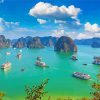 Halong Bay Vietnam Paint by number